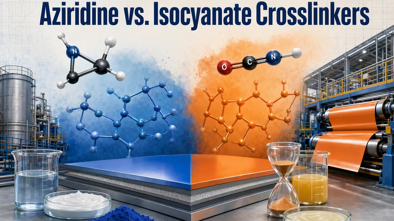Aziridine vs. Isocyanate Crosslinkers: Pot Life & Safety