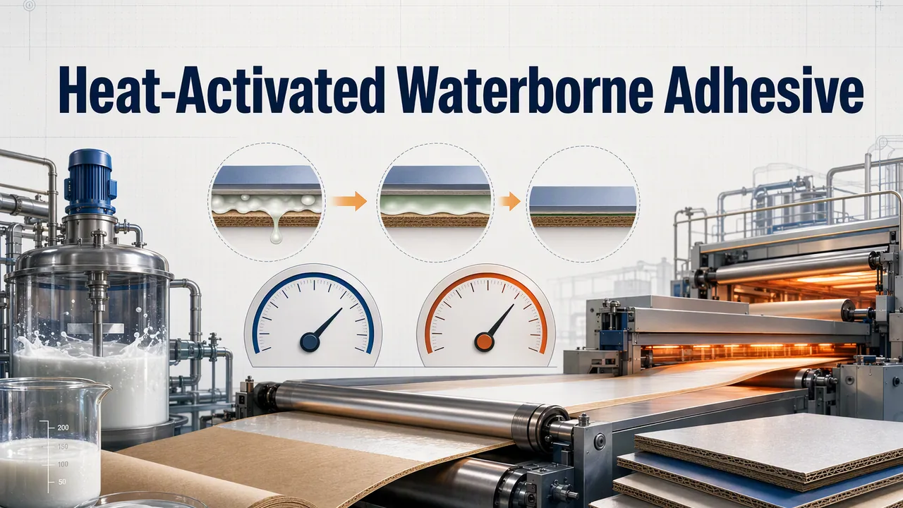 Heat-Activated Waterborne Adhesive: Green Tack & Dwell