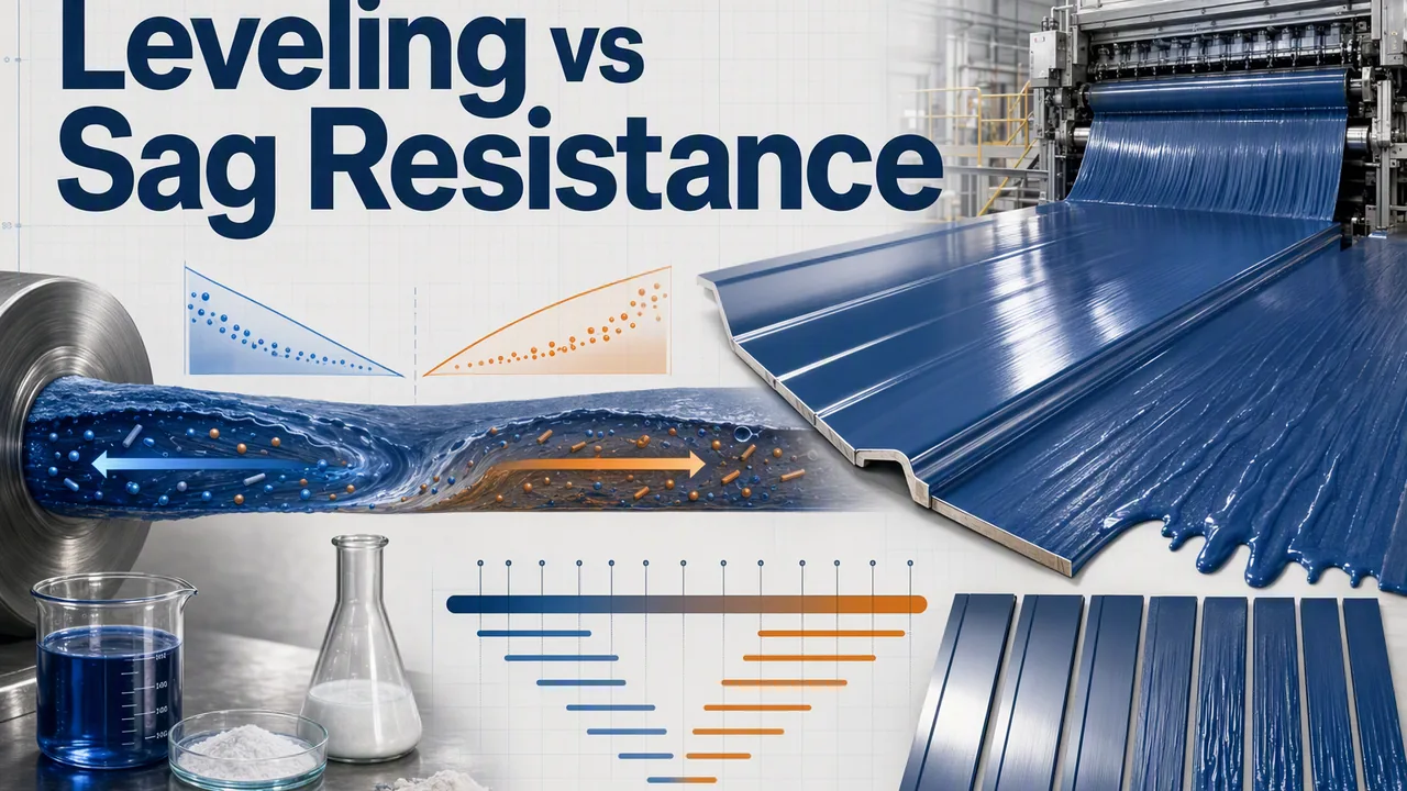 Leveling vs Sag Resistance: Balance Both with HEUR Blends