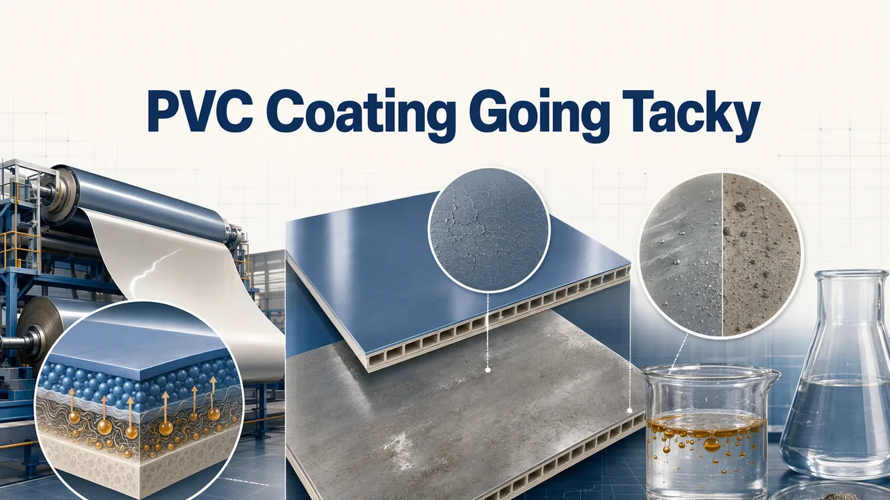 PVC Coating Going Tacky? Stopping Plasticizer Migration