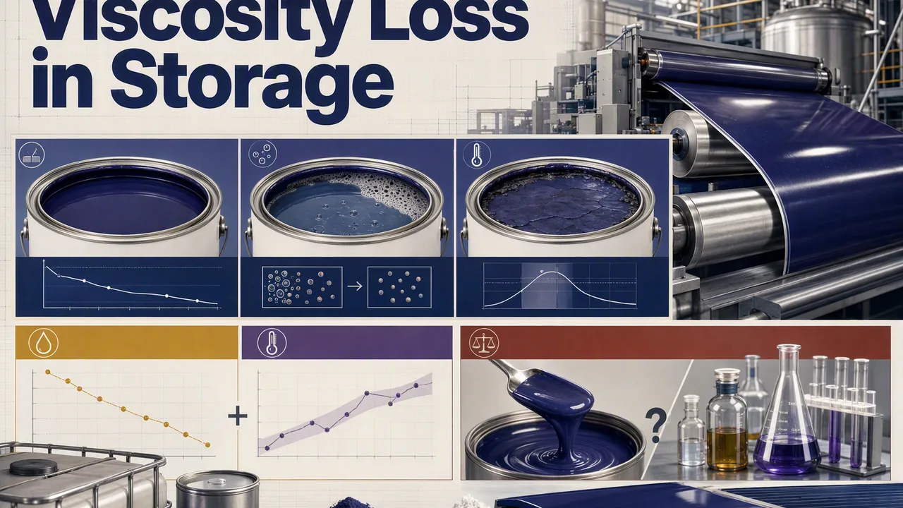 Viscosity Loss in Storage: Waterborne PU Thickener Fixes