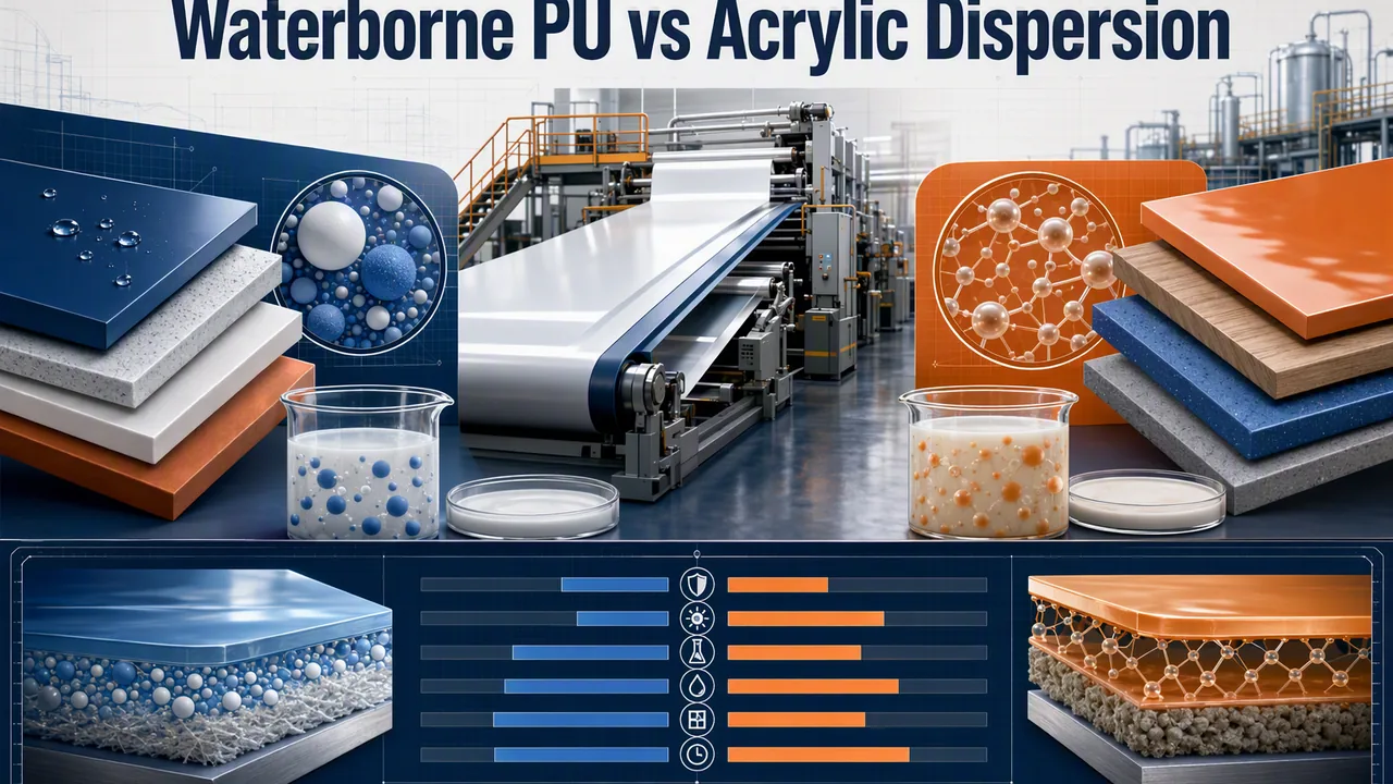 Waterborne PU vs Acrylic Dispersion: Which One Fits?